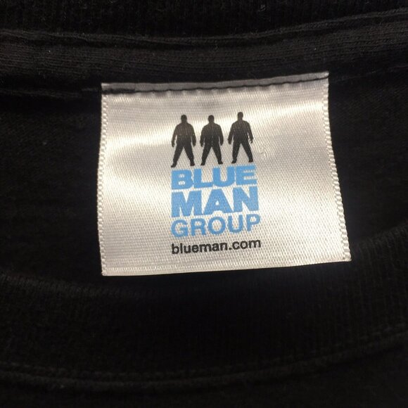 Blue Man Group Las Vegas T-Shirt Unisex Adult Size Large 2-Sided Face Vintage - Picture 5 of 8